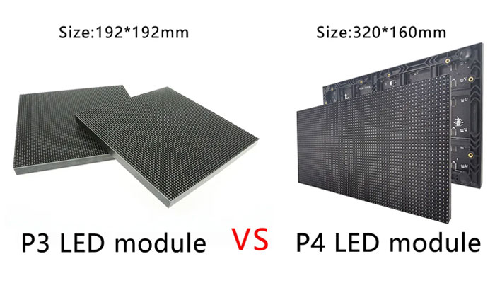 P3 Module VS P4 Module