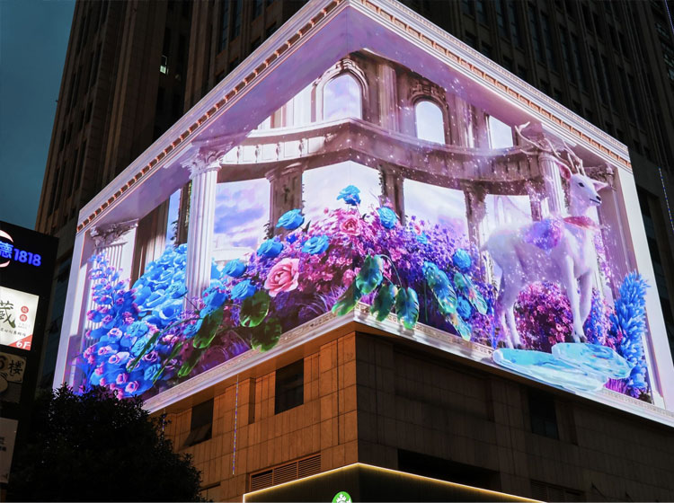 Wuhan Zhongbei Road 3D Billboard