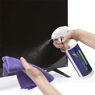 Pour The Cleaner On The Cloth