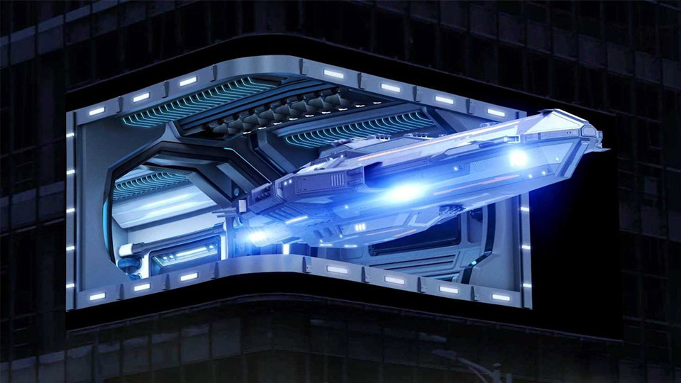3D LED Display