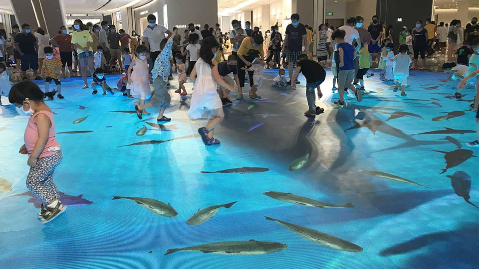 Floor LED Display