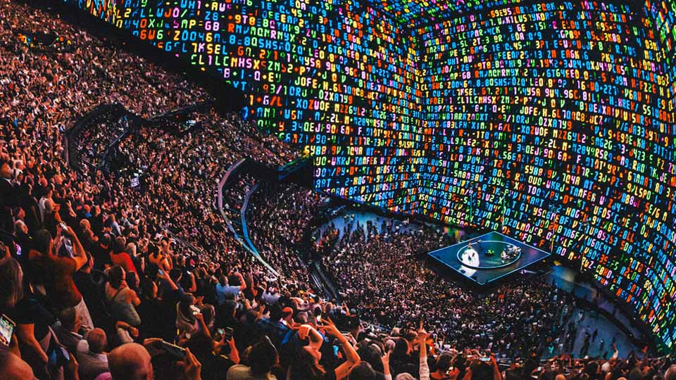 Internal MSG Sphere Las Vegas