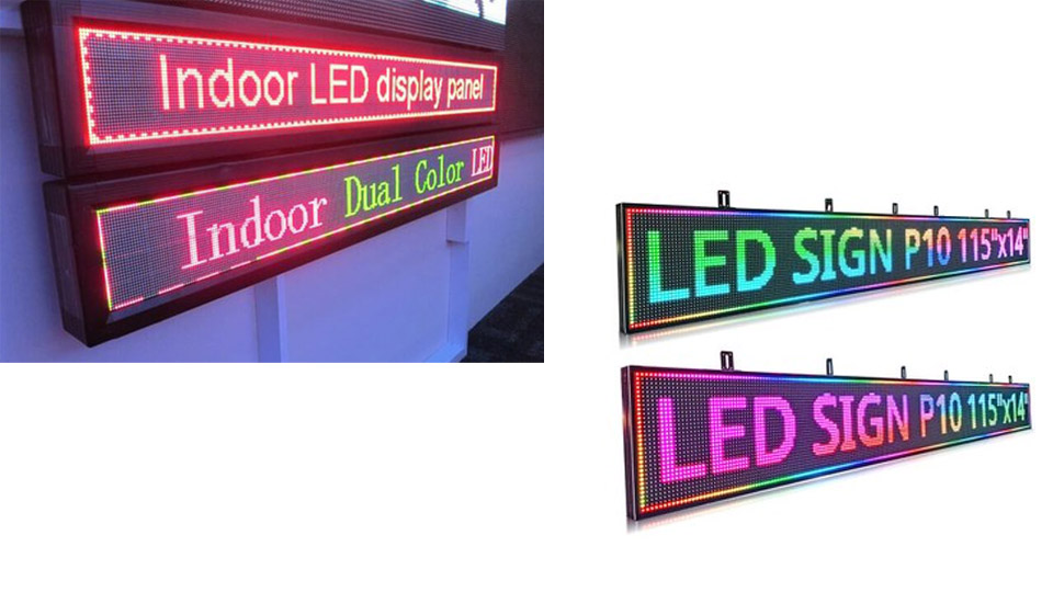 Two Color LED Display
