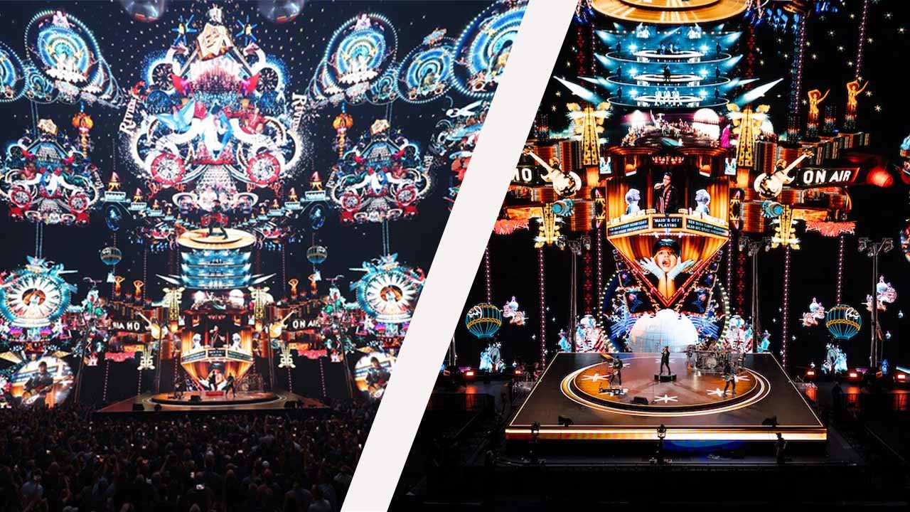 Visual Effects At MSG Sphere Las Vegas