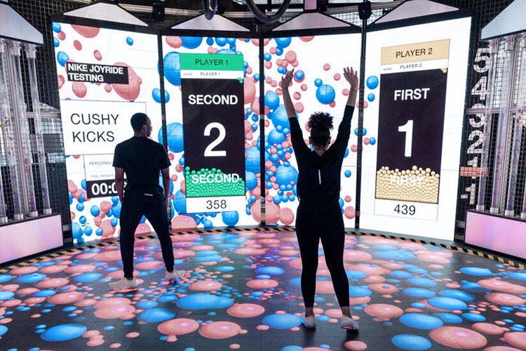 Interactive LED Wall Technology