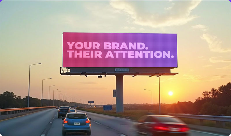 Billboards Along The Highway