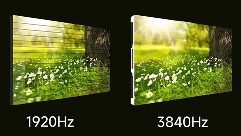 Comparison Of 1920Hz And 3840Hz