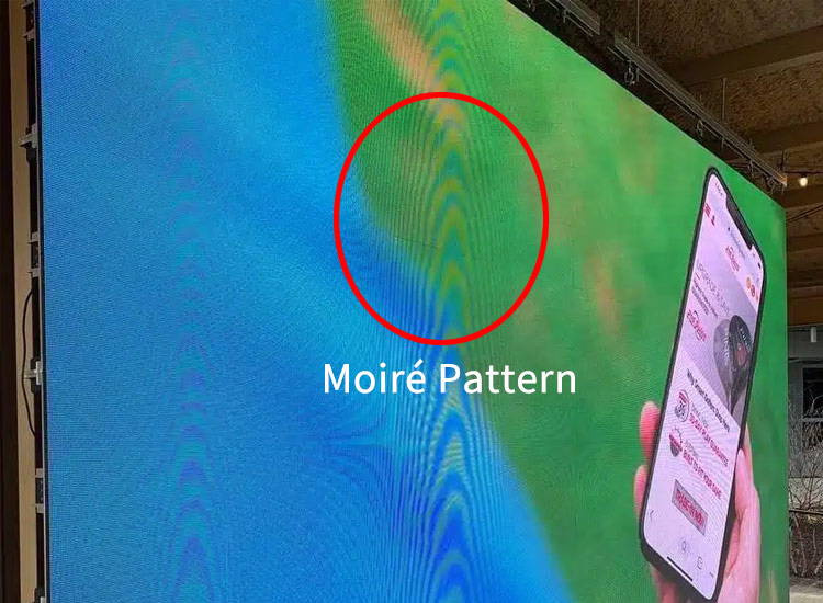 LED Display Refresh Rate Of Moiré Pattern