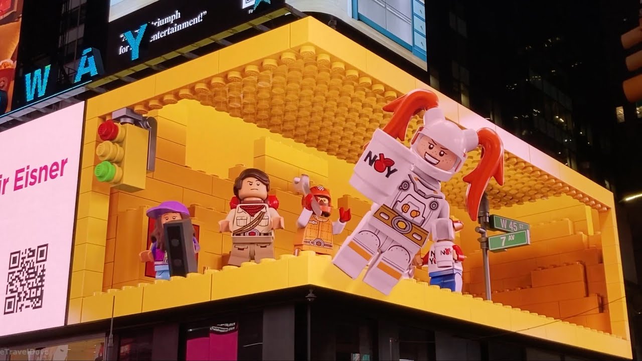 LEGO 3D Billboard