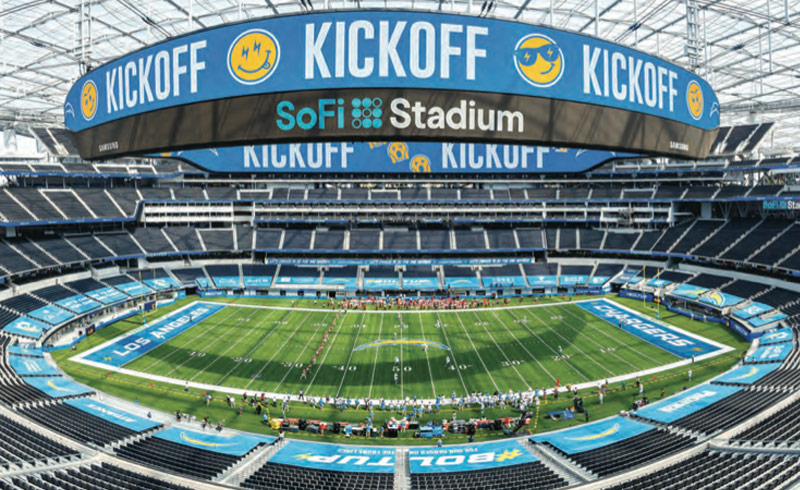 SoFi Stadium Screen