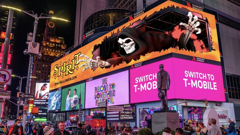 Spirit Halloween 3D Billboard