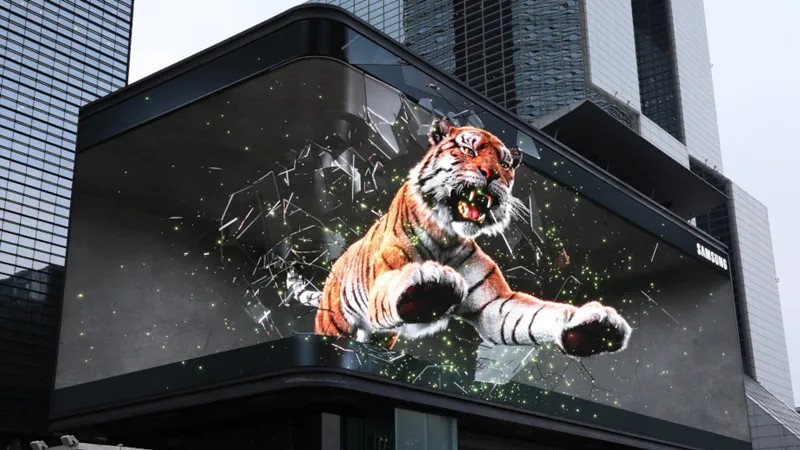 Tiger 3D Billboard