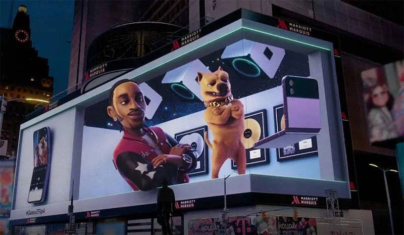 Times Square 3D Billboard