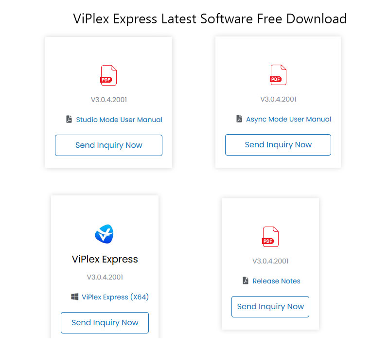 Viplex Express Latest Software Download Guide