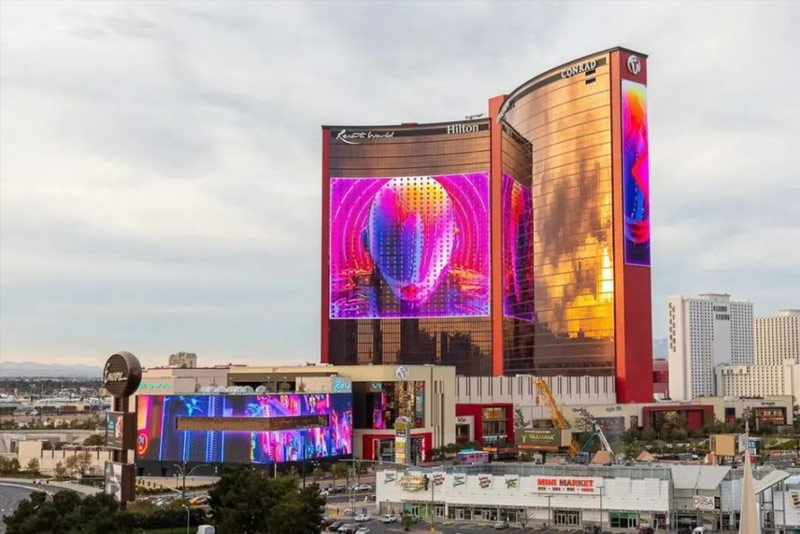 Large Screens For Las Vegas Hotels